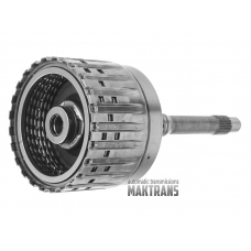 Input shaft with drum E Clutch 6R80 9L3Z-7F207A (total height 312 mm, shaft diameter at the base of the drum 30 mm, 37 splines)