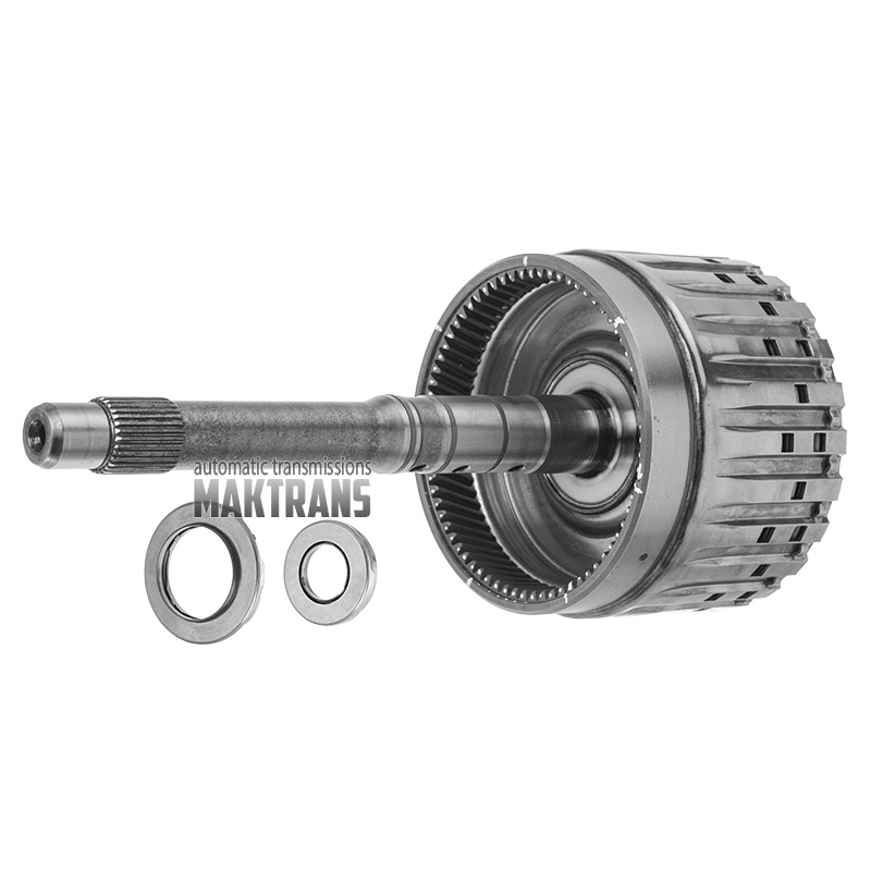 Input shaft with drum E Clutch 6R80 9L3Z-7F207A (total height 312 mm, shaft diameter at the base of the drum 30 mm, 32 splines)