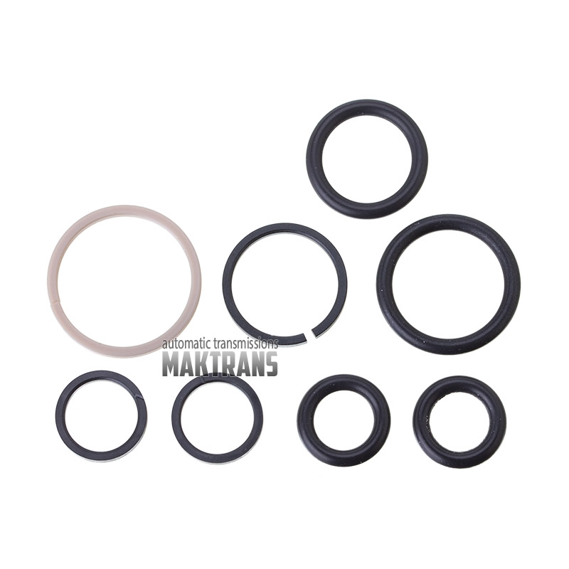 Set of rubber and split sealing rings for oil supply tubes 0AW VL381
