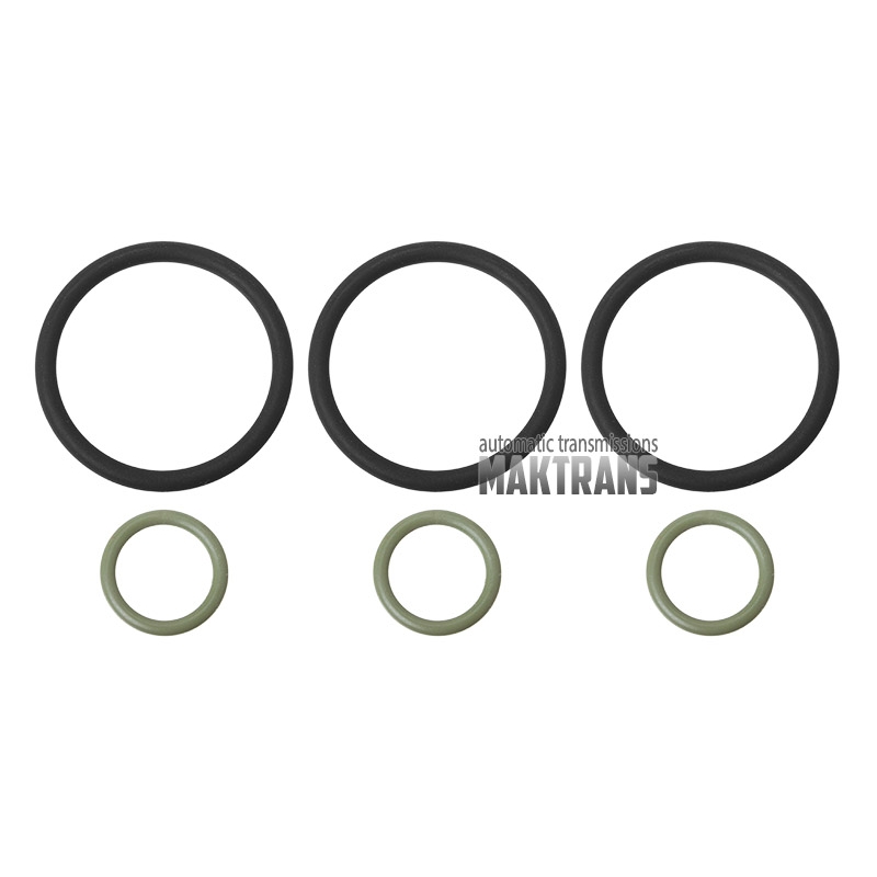 Valve body solenoid rubber ring kit 0AW Multitronic (VL381) contains :