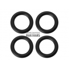 Rubber rings kit (4 pcs.) cooling line 0C8 (TR-80SD) 11x17mm