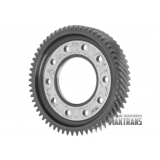 Differential ring gear A5HF1 (OD 224.50 mm, 59T, TH 41 mm, 2 notches, 10 mounting holes)