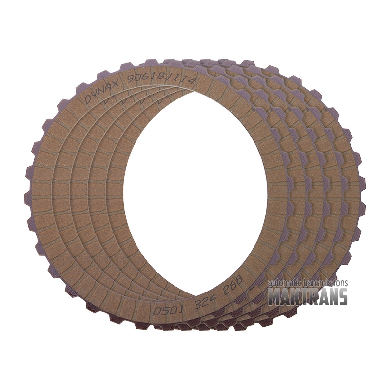 Friction plate kit E-Clutch ( ID 135mm, T 32, TH 2.1mm )