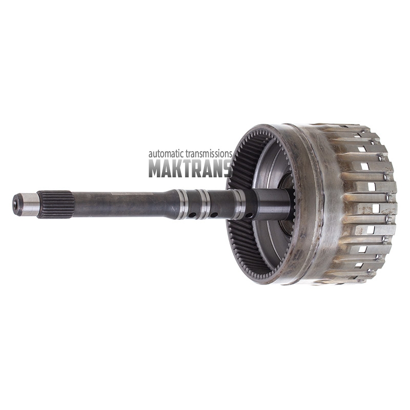 Input shaft Drum E ZF 6HP19A 1071271109 00-up (empty, without disks, 24 mm from piston to circlip, shaft OD 25.80 mm)