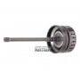 Input shaft with drum 5EAT (total shaft height 435 mm, shaft diameter at the base of the drum 32.80 mm, 5 friction plates)