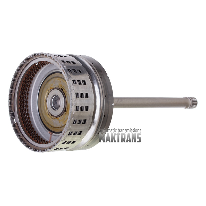 Input shaft with drum 5EAT (total shaft height 435 mm, shaft diameter at the base of the drum 32.80 mm, 6 friction plates)