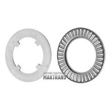 Torque converter needle thrust bearing TR-60SN 09D complete with thrust washer (installed between the reactor and turbine wheels)
