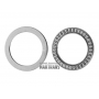 Needle thrust bearing AW TF-60SN 09G (OD 41.70 mm, ID 29.95 mm, TH 2.80 mm) is installed between the hub of the drum K3 and the drum K2