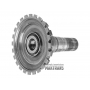 Output shaft with parking gear, automatic transmission  ZF 6HP19  AUDI Q7 3.7L [USA]