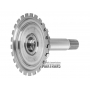 Output shaft with parking gear  (total height 193 mm) automatic transmission ZF 6HP26 