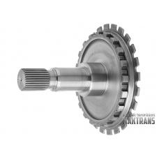 Output shaft with parking gear, automatic transmission ZF 6HP26