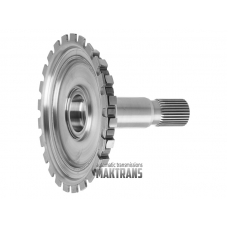 Output shaft with parking gear, automatic transmission ZF 6HP26