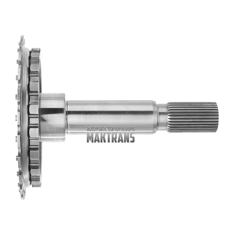 Output shaft with parking gear (total height 221 mm) automatic transmission ZF 6HP26