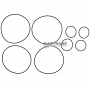 Overhaul kit M4TA MDMA MDLA MP7A SP7A S4XA SKWA 97-up (Input shaft teflon rings)