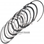 Steel and friction plate kit package 2-6 BRAKE A6MF1 09-up 456703B800