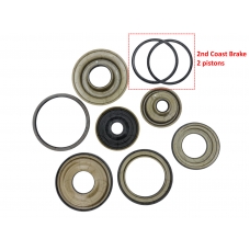 GM 4L40E, 5L40E, 5L50E AWD 1999-2001UP Piston Kit - (9 pistons included), 2nd Coast Brake 2 pistons
