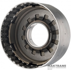 REVERSE Clutch Drum (assembled) 4F27E FN4AEL 99-up — 2 friction discs (height from piston to stopper 12 mm), FN111968XC, FN111968XB, 5S4Z7D044AA