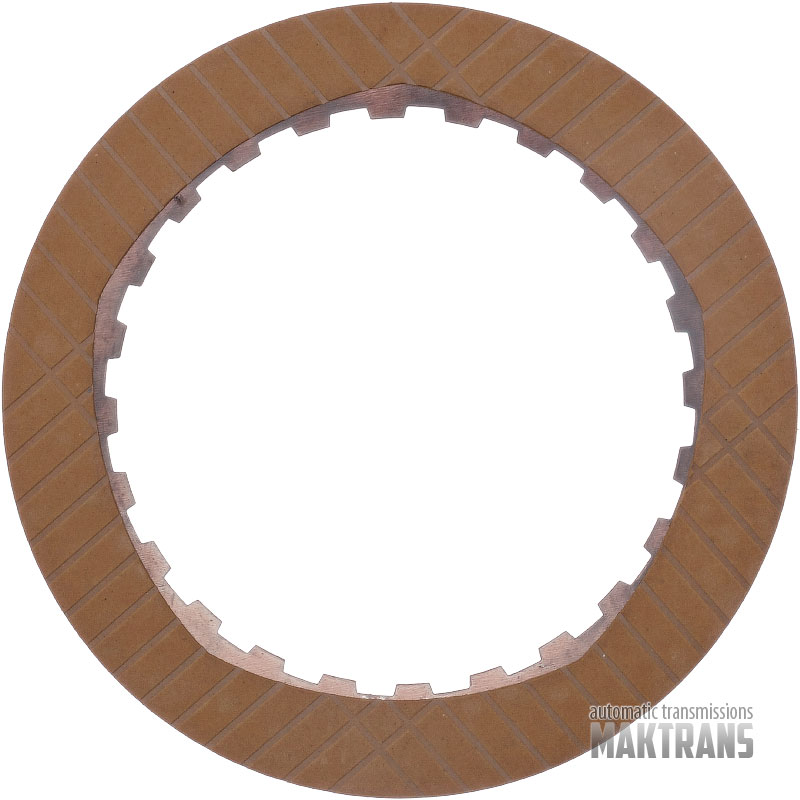 Friction plate  REVERSE INPUT ZF CFT-25 VT1 Mini Cooper VT2 Great Wall 02-09 168mm 24T 2.2mm 082700SM