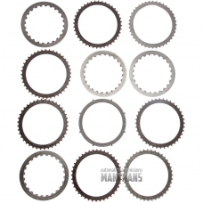 B2 Clutch Mercedes-Benz 722.6 Steel and Friction plate Set / [5 friction discs]