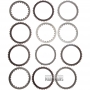 B2 Clutch Mercedes-Benz 722.6 Steel and Friction plate Set / [5 friction discs]