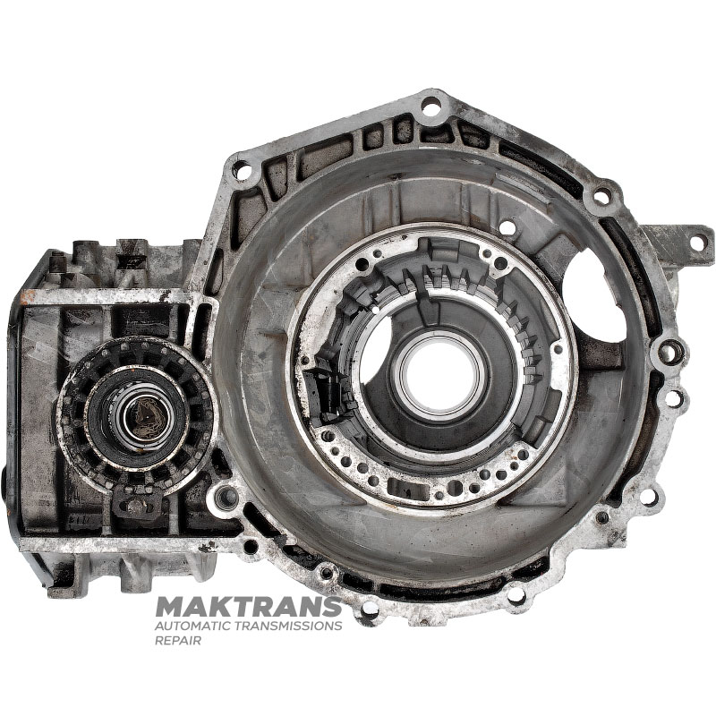 Housing complete with main gear pair (76x18), without helical gear pair VAG 01M - 01M321105L, 096323857M, 096409111AF, (transmission code DLZ, CLK)