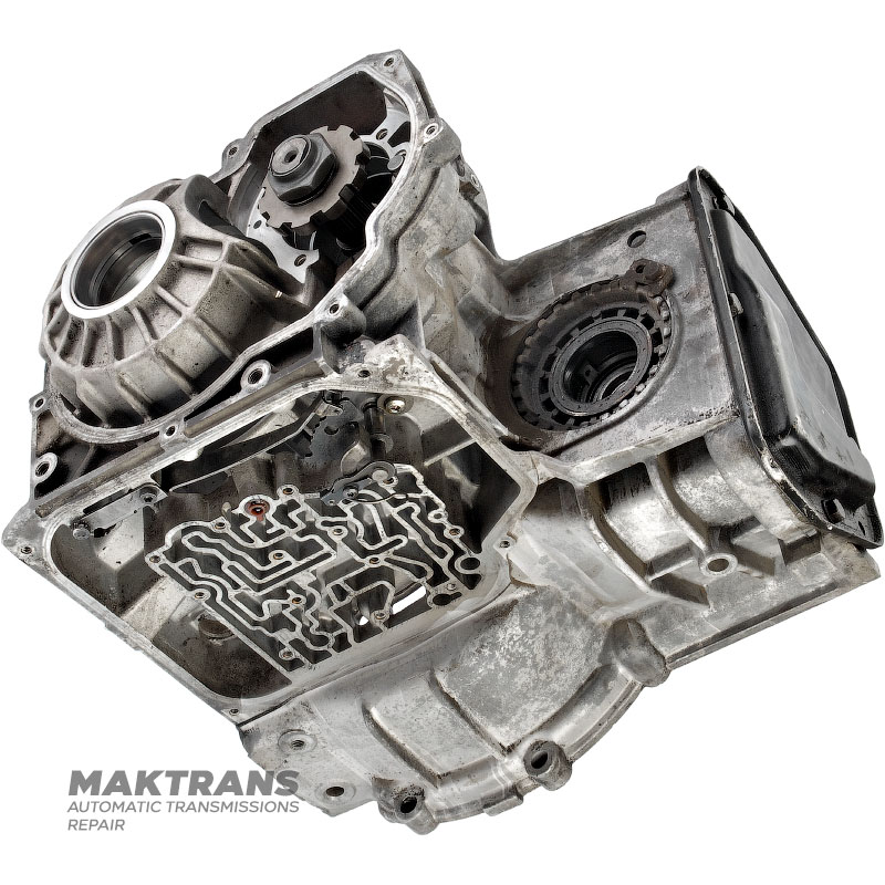 Housing complete with main gear pair (76x18), without helical gear pair VAG 01M - 01M321105L, 096323857M, 096409111AF, (transmission code DLZ, CLK)