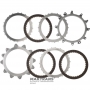 Steel and friction disc set 3-5-R Clutch FW6AEL 11-up – FZ01195J0A, FZ0119561, FZ21195M0 (3 friction discs, total thickness of the set 12.30 mm)