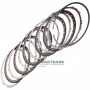 Steel and friction plate kit,brake B2 5 friction automatic transmission AW TF-60SN 09G 09K 03-up