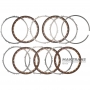 Steel and friction plate kit,brake B2 5 friction automatic transmission AW TF-60SN 09G 09K 03-up