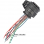 Connector with wires,mechatronics wire harness part,14 wires 14 pins, automatic transmission DQ250 02E DSG 6spd 1J0927320