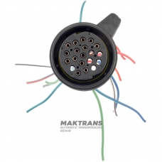 Connector with wires,mechatronics wire harness part,14 wires 14 pins, automatic transmission DQ250 02E DSG 6spd 1J0927320