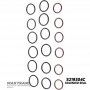 Gasket kit, automatic transmission ZF 9HP48 Honda 2011-on