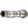 Front sun gear with shaft RE5R05A 02-up - total length 234 mm, 42 teeth (ext.Ø 65 mm)