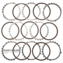 B4 Low / Reverse Clutch AB60E AB60F 07-up Disc Set - 7 Friction Discs (Total Set Thickness 28.45mm)