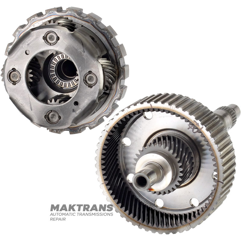 Rear planetary gear, output shaft 4WD AB60E, AB60F - 4 satellites (20 teeth), output shaft length 142 mm (spline length 55 mm), 22 splines (ext. Ø 38 mm)