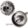 Rear planetary gear, output shaft 4WD AB60E, AB60F - 4 satellites (20 teeth), output shaft length 142 mm (spline length 55 mm), 22 splines (ext. Ø 38 mm)