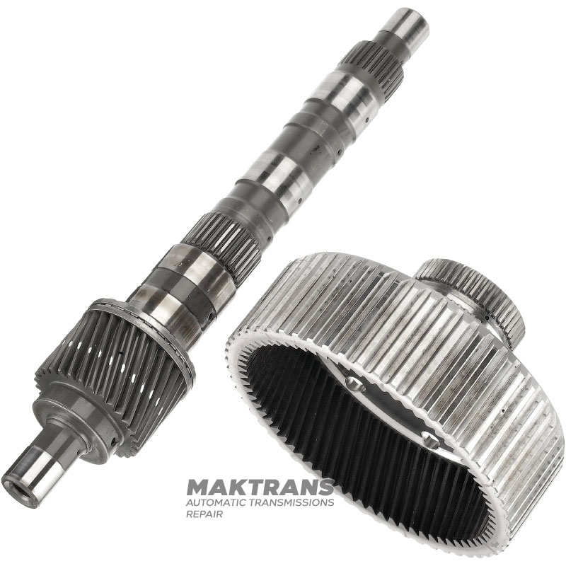 Rear planetary gear, output shaft 4WD AB60E, AB60F - 4 satellites (20 teeth), output shaft length 142 mm (spline length 55 mm), 22 splines (ext. Ø 38 mm)