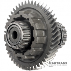 Intermediate shaft w/ drive gears with 46 teeth driven gear, 20 teeth drive gear (primary gear set) and parking gear,automatic transmission U760E 06-up used