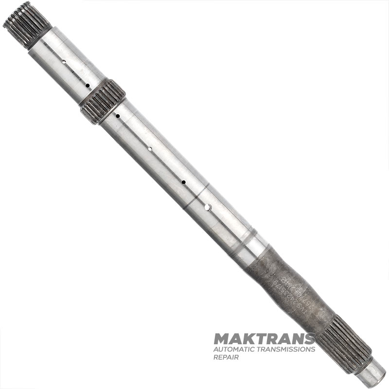 Input shaft GM 6T40 - overall length 263 mm, 24274549, 24235179, 24242389