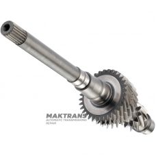 Input shaft #1 DCT450 (MPS6) 07-up - (19 splines 11/27/32 teeth)