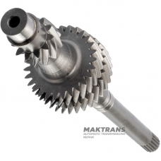 Input shaft #1 DCT450 (MPS6) 07-up - (19 splines 11/27/32 teeth)