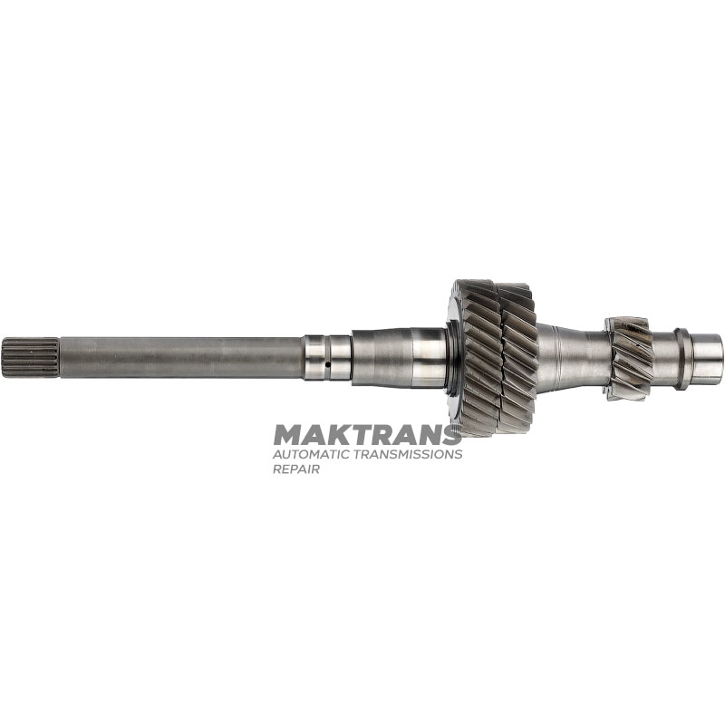 Input shaft #1 DCT450 (MPS6) 07-up - (19 splines 11/27/32 teeth)