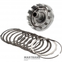 Oil Pump Hub (Stator), Drum B1 Brak Mercedes-Benz 722.6 - 4x4 Single-Way Friction Discs (Total Kit Thickness 20.65mm), R1402722224, A1402722224