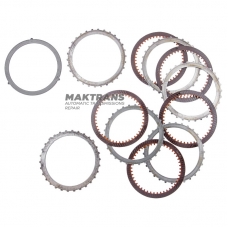 Set of steel and friction plates B3 Brake Clutch 722.6 1402720625 1402721826  5 friction discs
