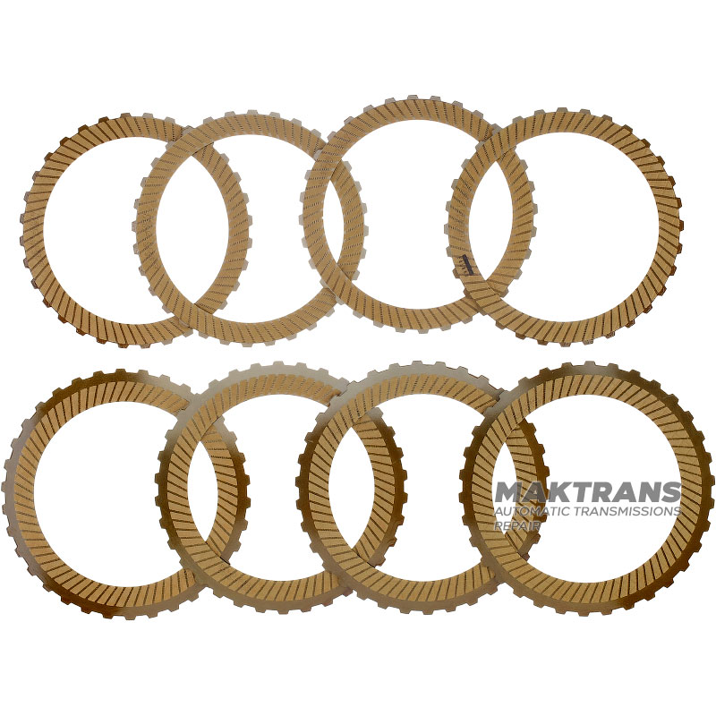 Friction plate kit DCT450 (MPS6) DCT470 (SPS6) 08-up O-FDK-6DCT450
