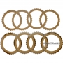 Friction plate kit DCT450 (MPS6) DCT470 (SPS6) 08-up O-FDK-6DCT450