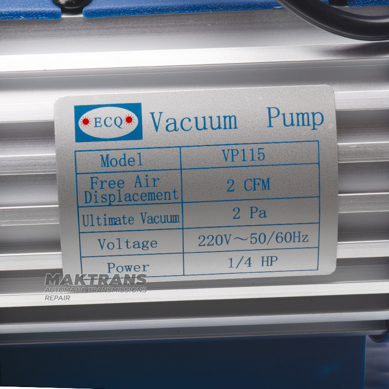Vacuum pump (single stage / 150 microns / 51 l / min)