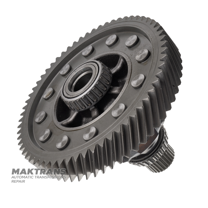 Differential assembly DQ250, 02E DSG6 (4WD) - 62 teeth (ext. Ø 223.85 mm)