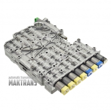 Valve body assembly with solenoids AUDI ZF 8HP55A 8HP65A [GEN2]  [electronic parking / separator plate A / B 188] - used, not inspected  1102427187 1102427186 1102327189 0501221286 0501221287 0501325143 0501219672 0501219672