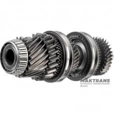 Output shaft No. 2 DQ250 02E (DSG6) — 21T, 22T (Ø 85.90 mm), 31T (Ø 70.90 mm), 32T (Ø 78.25 mm)